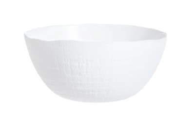 TEMP AMMONITE WHITE BOWL 23 CM 6 PCS SET