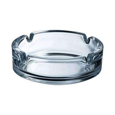 STACKABLE CLEAR ASHTRAY 